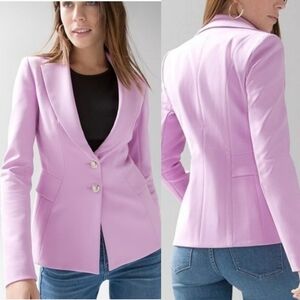 White House Black Market | Signature Stretch Studio Blazer In Pink